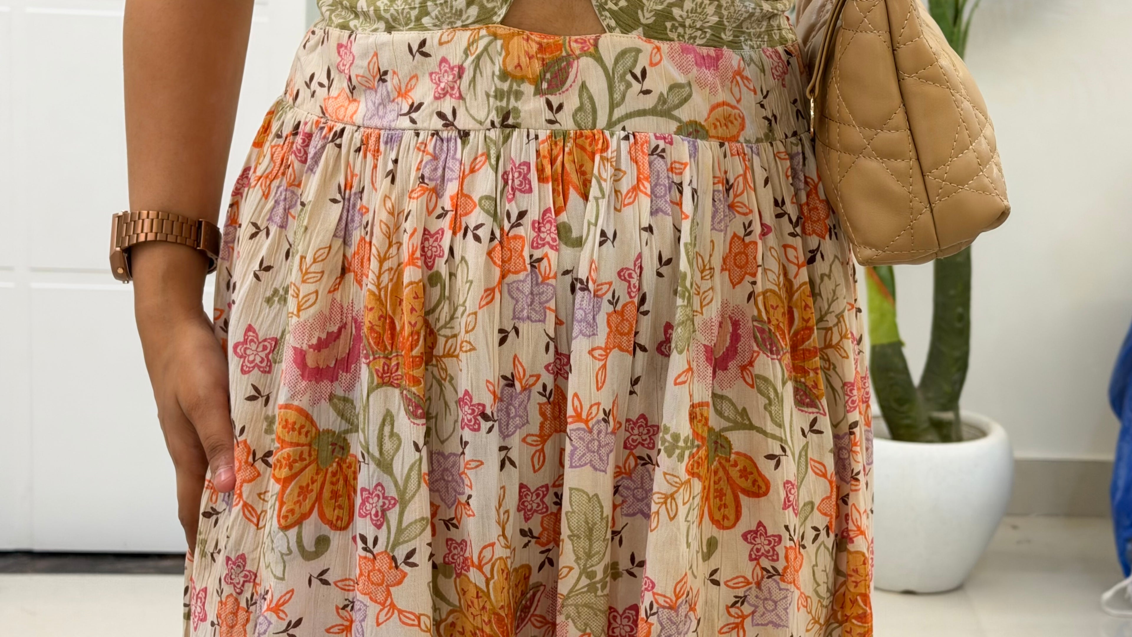 40 summer dress 32-36 bust/l:52