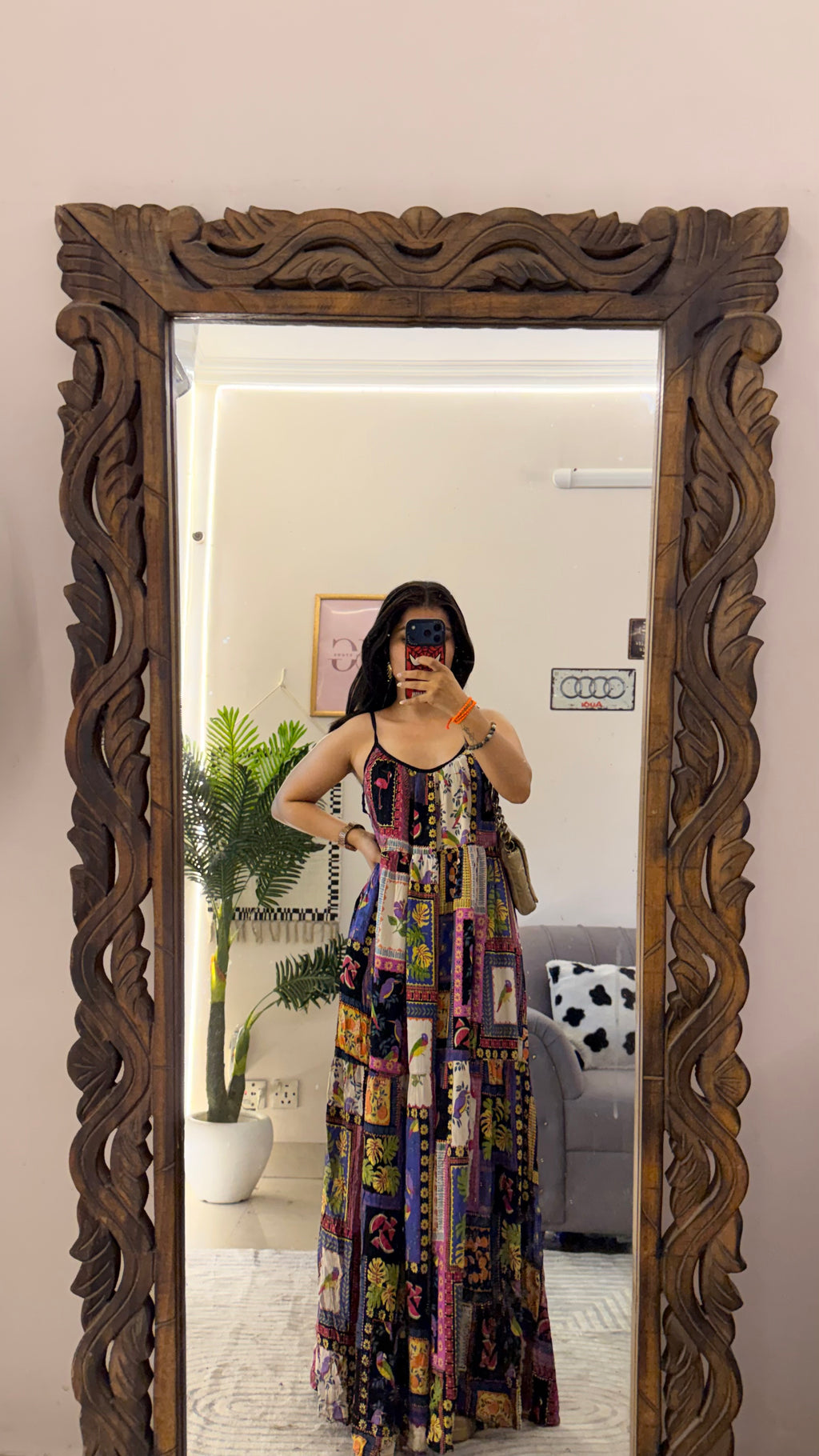 107 summer dress free size 30-36 bust /l:51