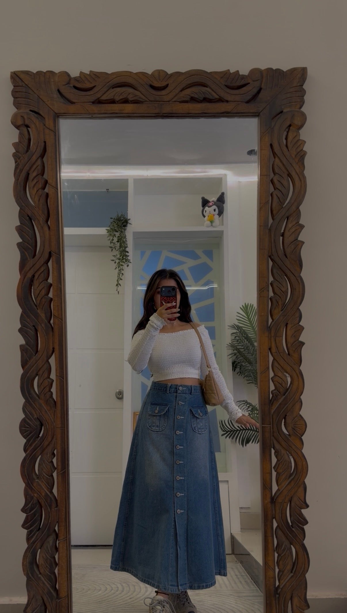 12 Pinterest Denim Skirt 28.5 waist/l:31