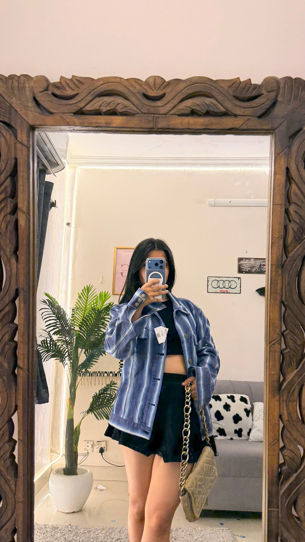 18 Denim Jacket upto bust38/L20