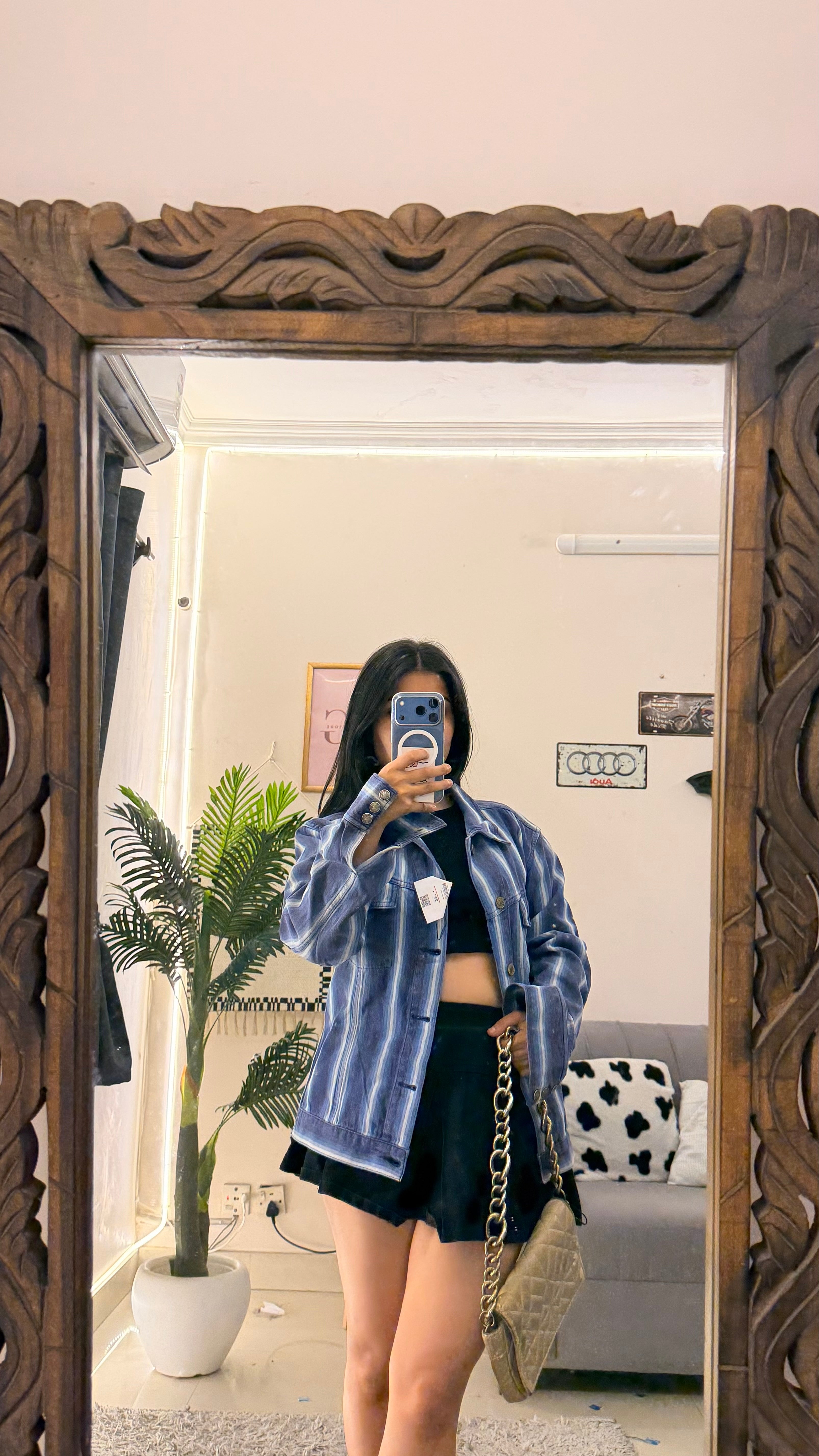 18 Denim Jacket upto bust38/L20