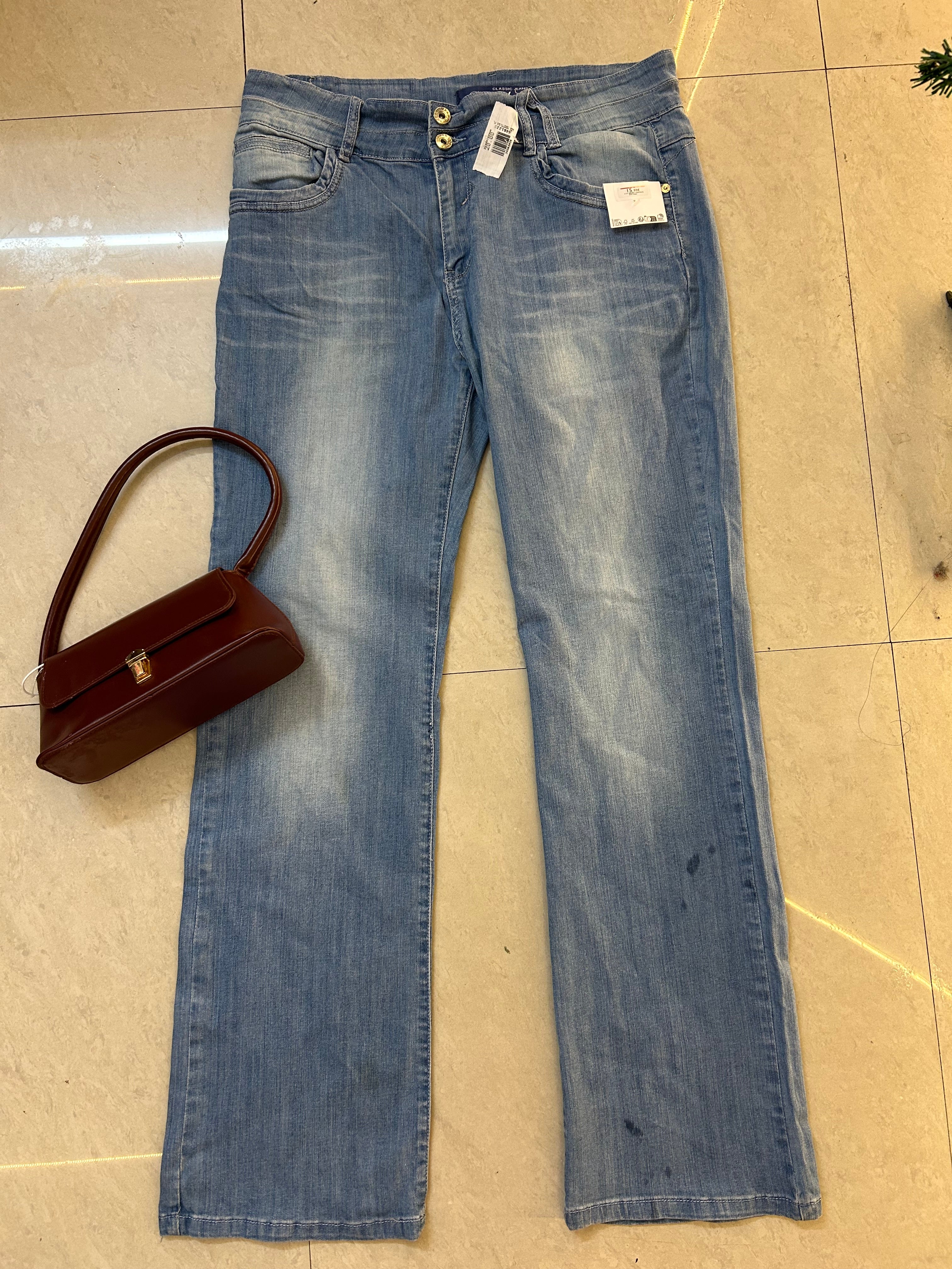 34) vintage jeans w:36/l:45/inceam:11/hips:42