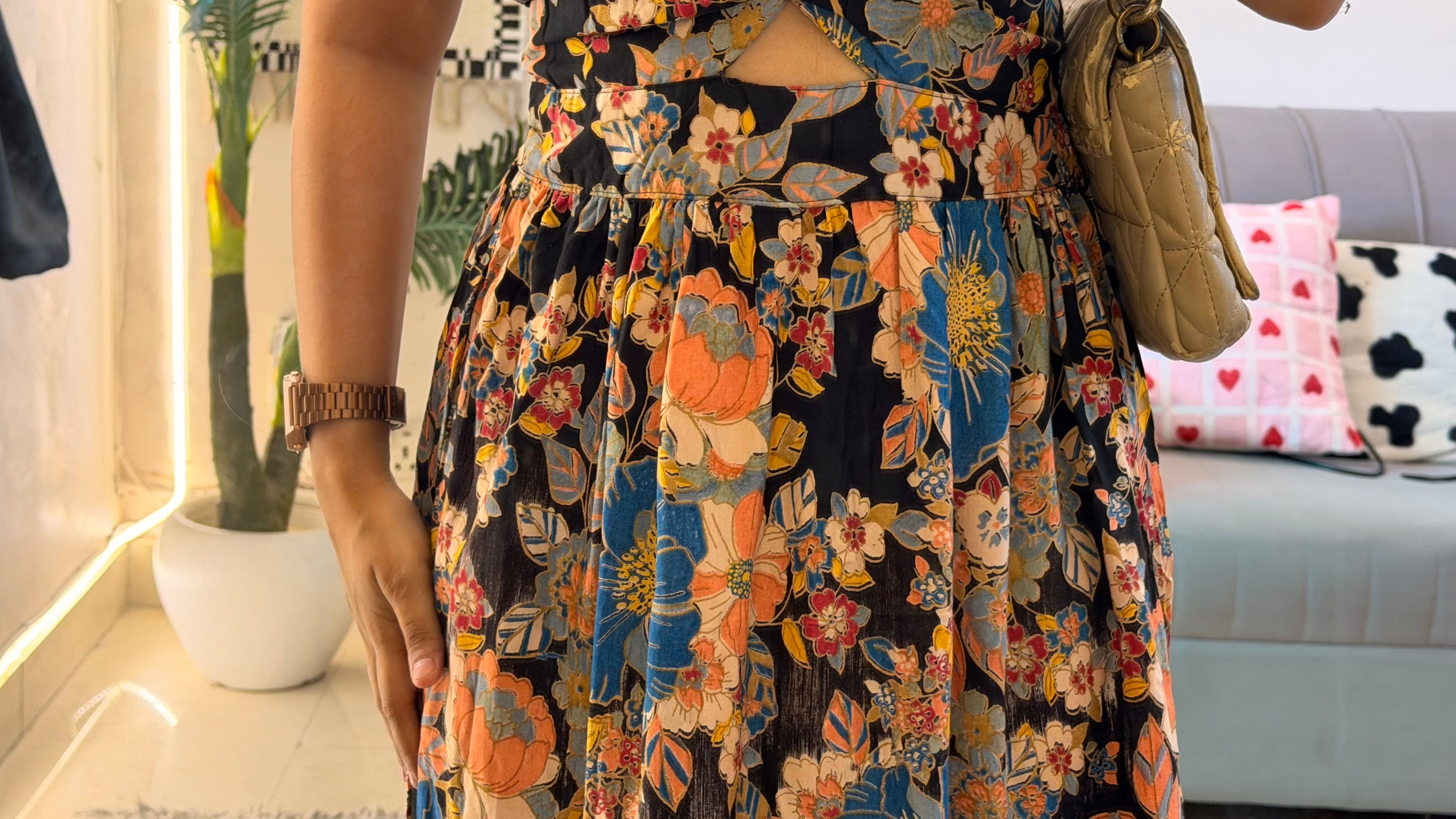 71 summer dress bust28-36/49L