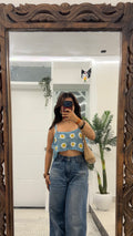 51 cute summer top M