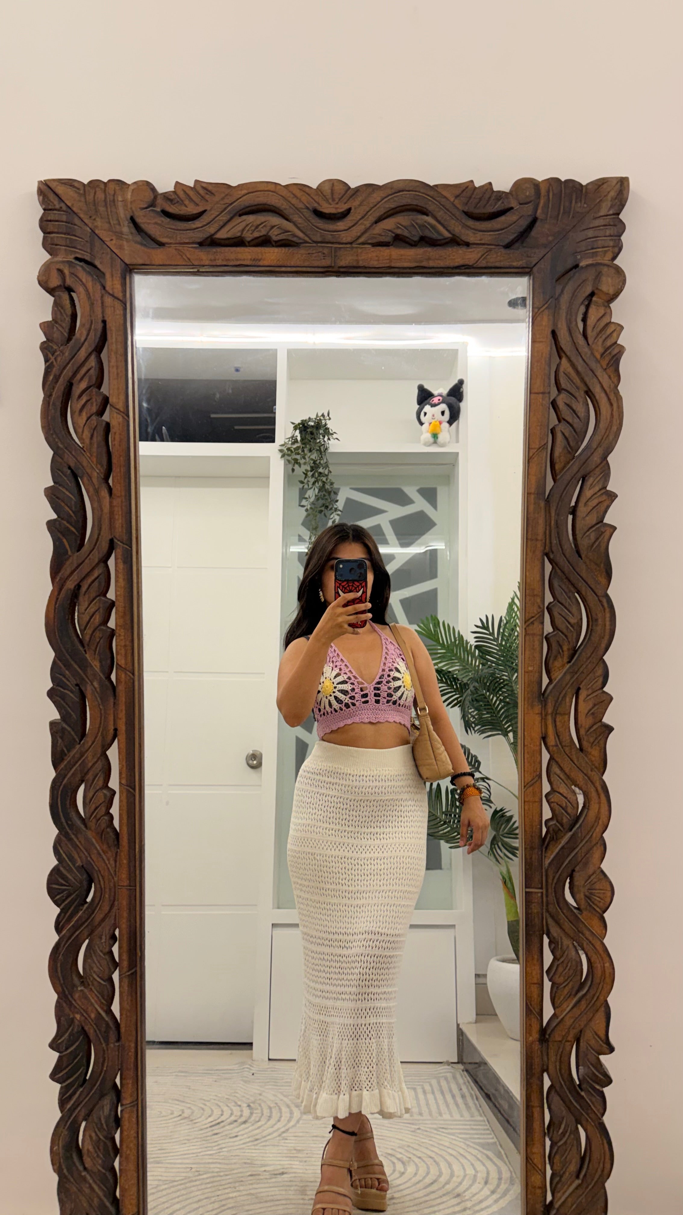 3 Pinterest Crochet Skirt 26-31 waist/l: 35
