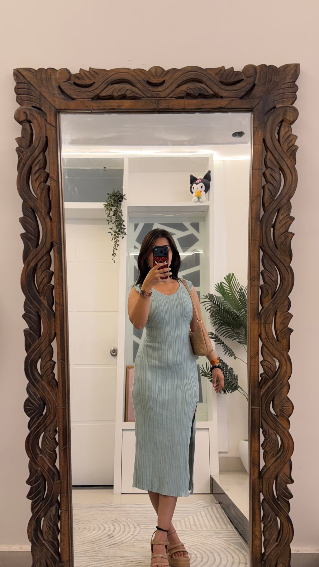 64 Summer Bodycon dress 34-38 bust/l:45