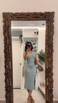 64 Summer Bodycon dress 34-38 bust/l:45