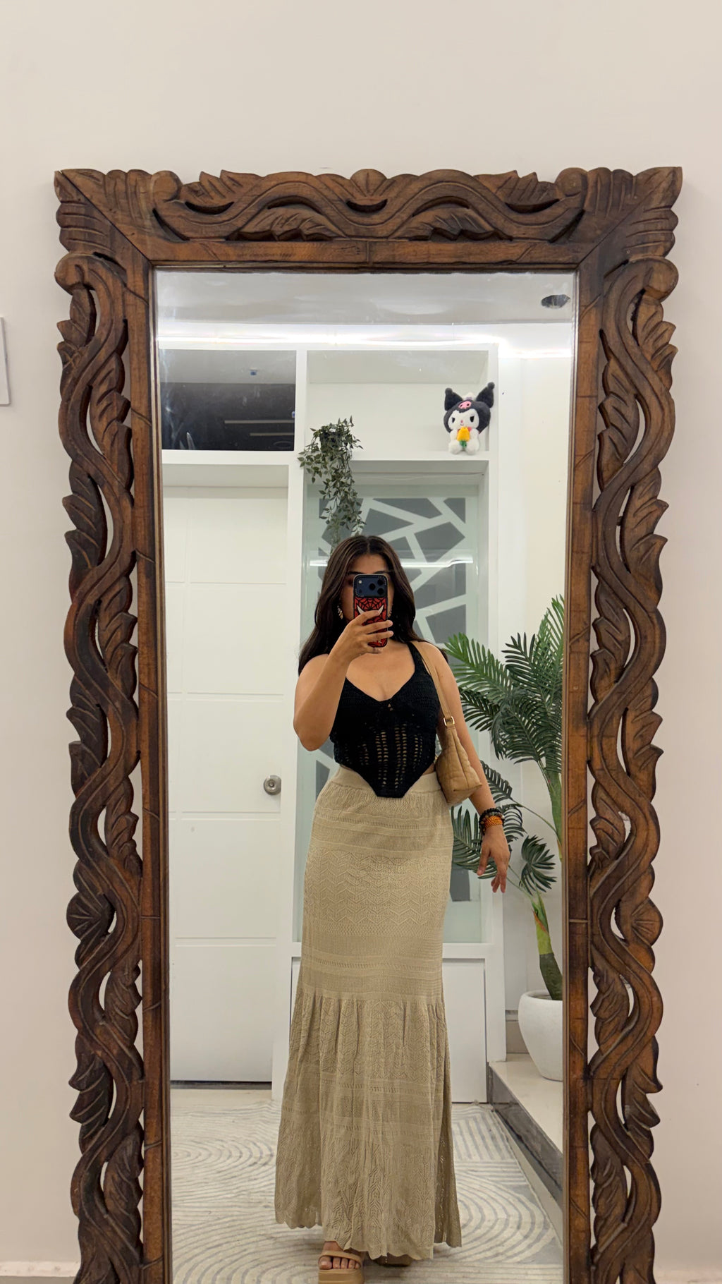 11 Crochet Skirt 26-32 waist/l: 39