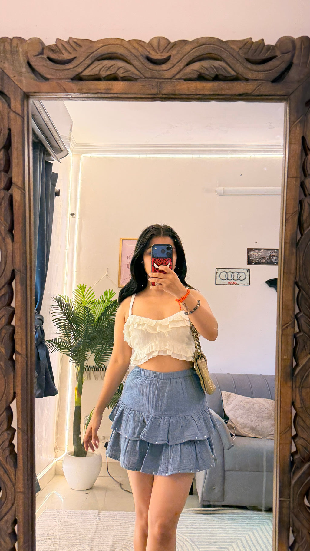106 summer cotton top 32-34 bust