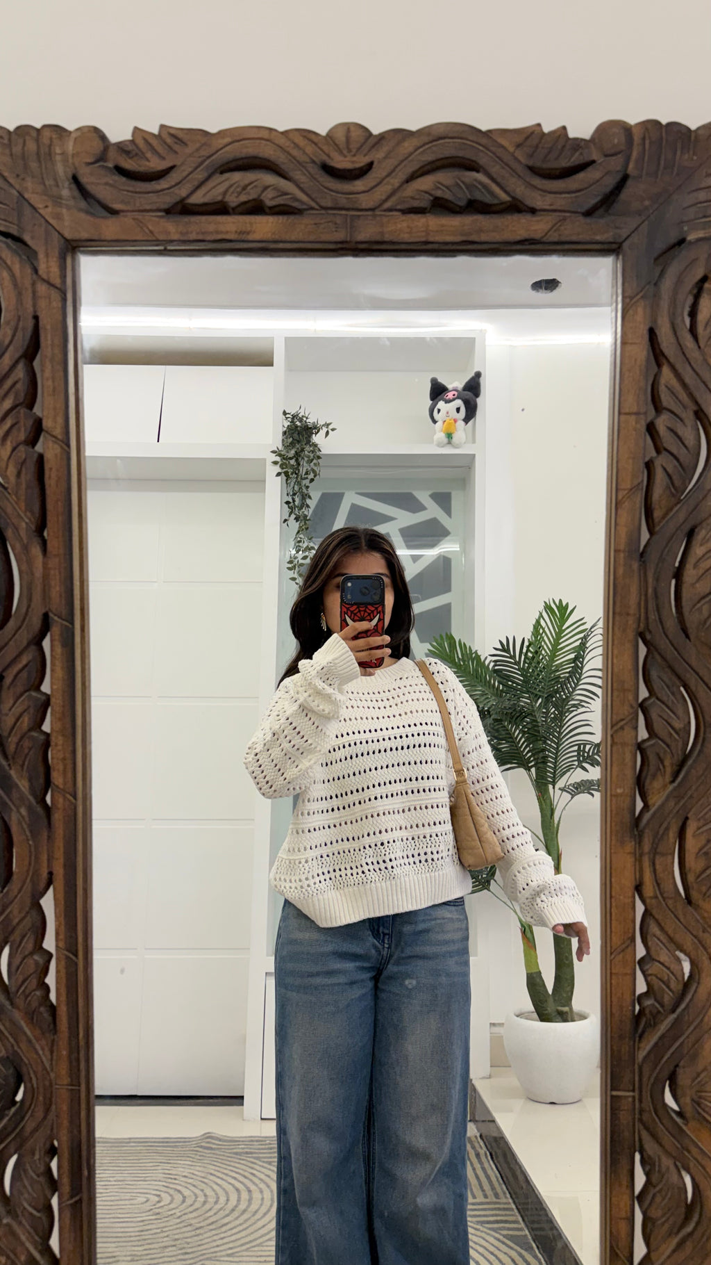 38 cute semiwinter top S-M