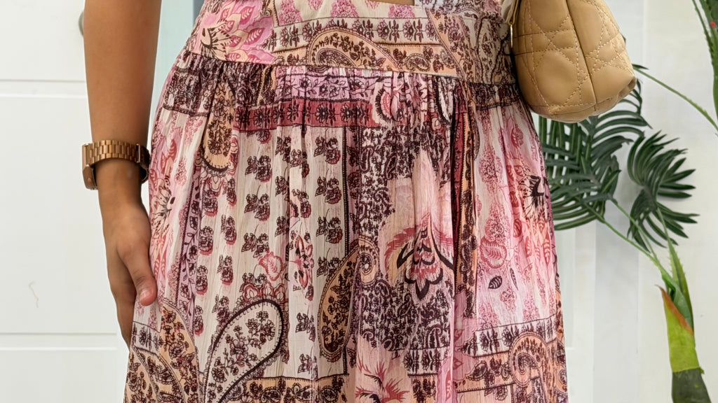 91 Summer Dress 30-34 bust/l: 47