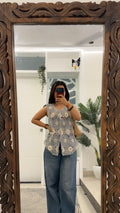 189 summer top M-L