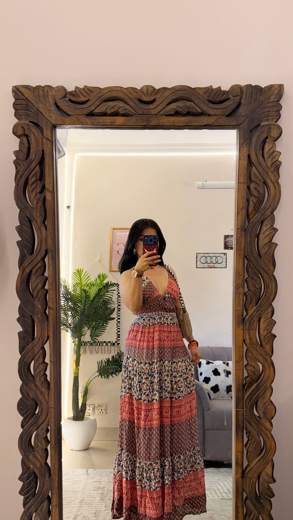 105 summer dress 28-34 bust/l:50