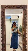 2 Pinterest Denim Skirt 31 waist/l:30