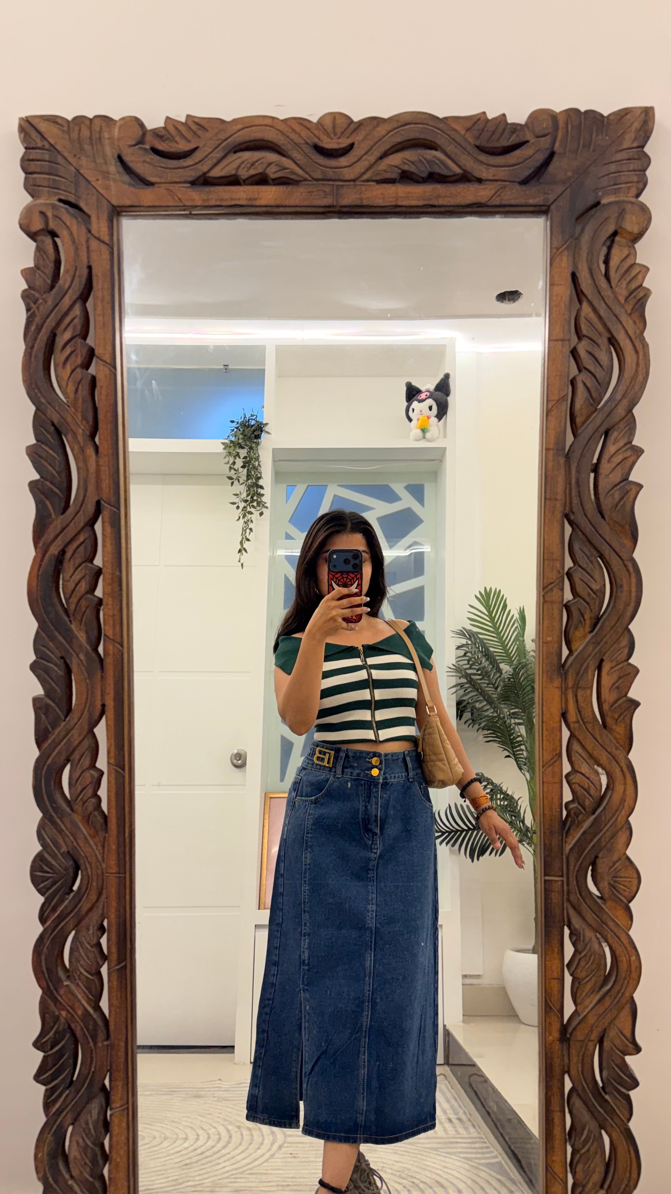 2 Pinterest Denim Skirt 31 waist/l:30