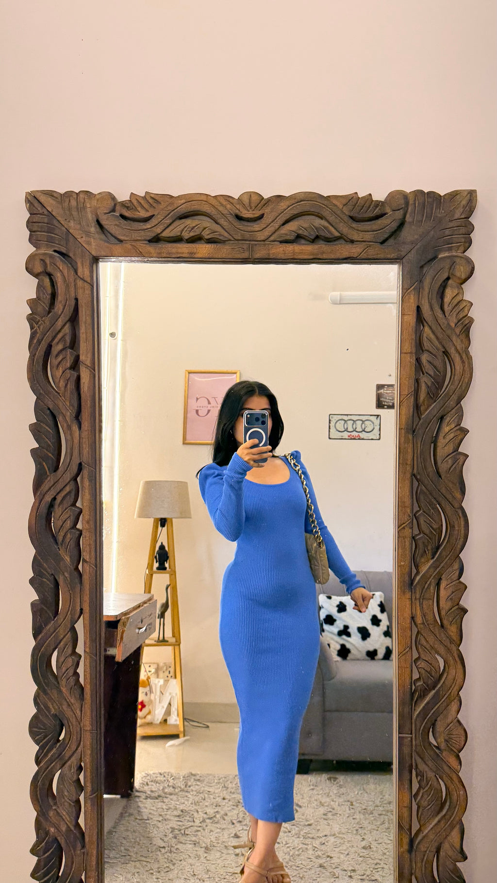 70 Bodycon dress 32-34 bust /l:47