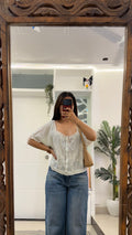 107 summer top zara L