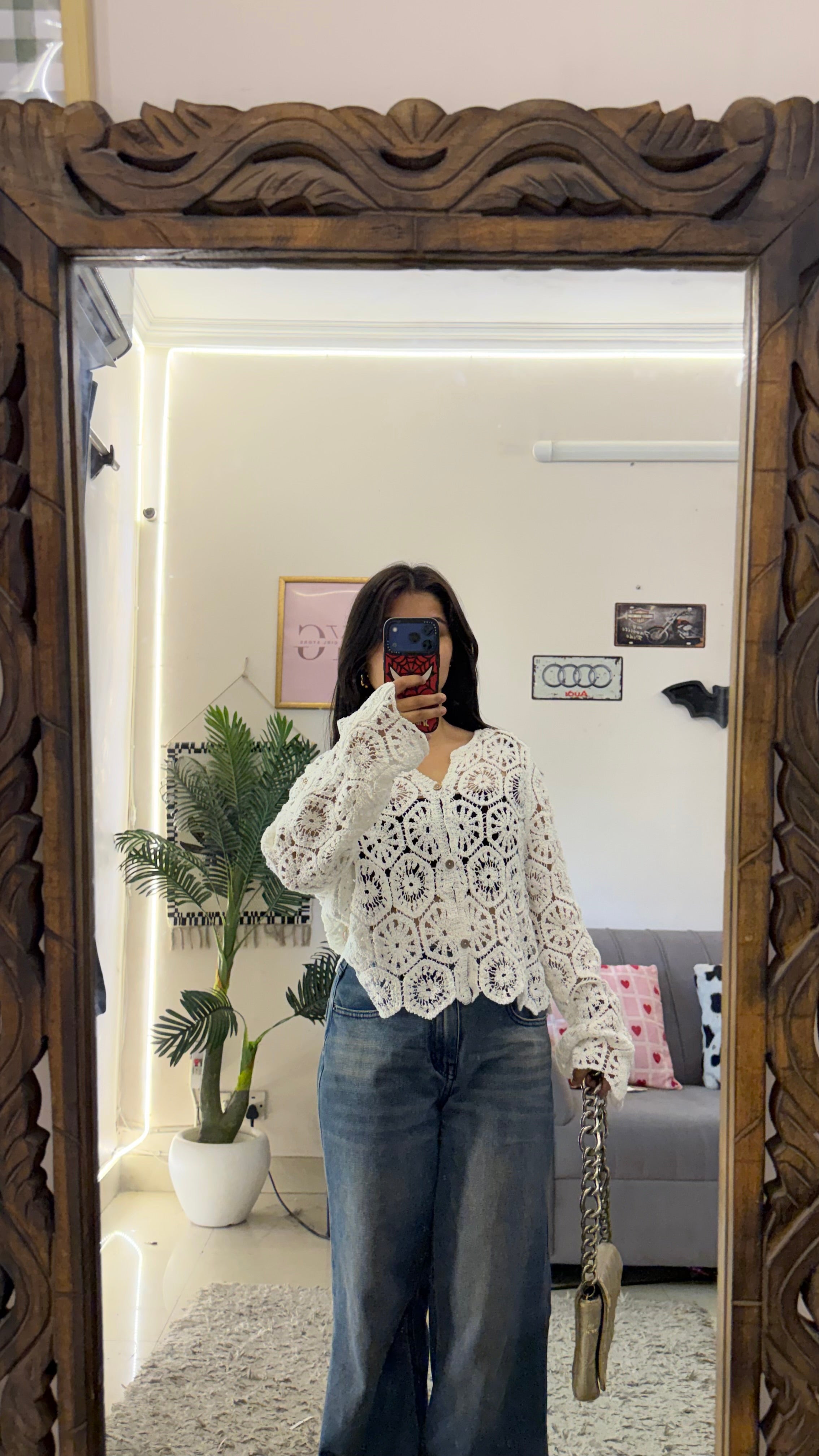 162 cute retro top 34-38 bust