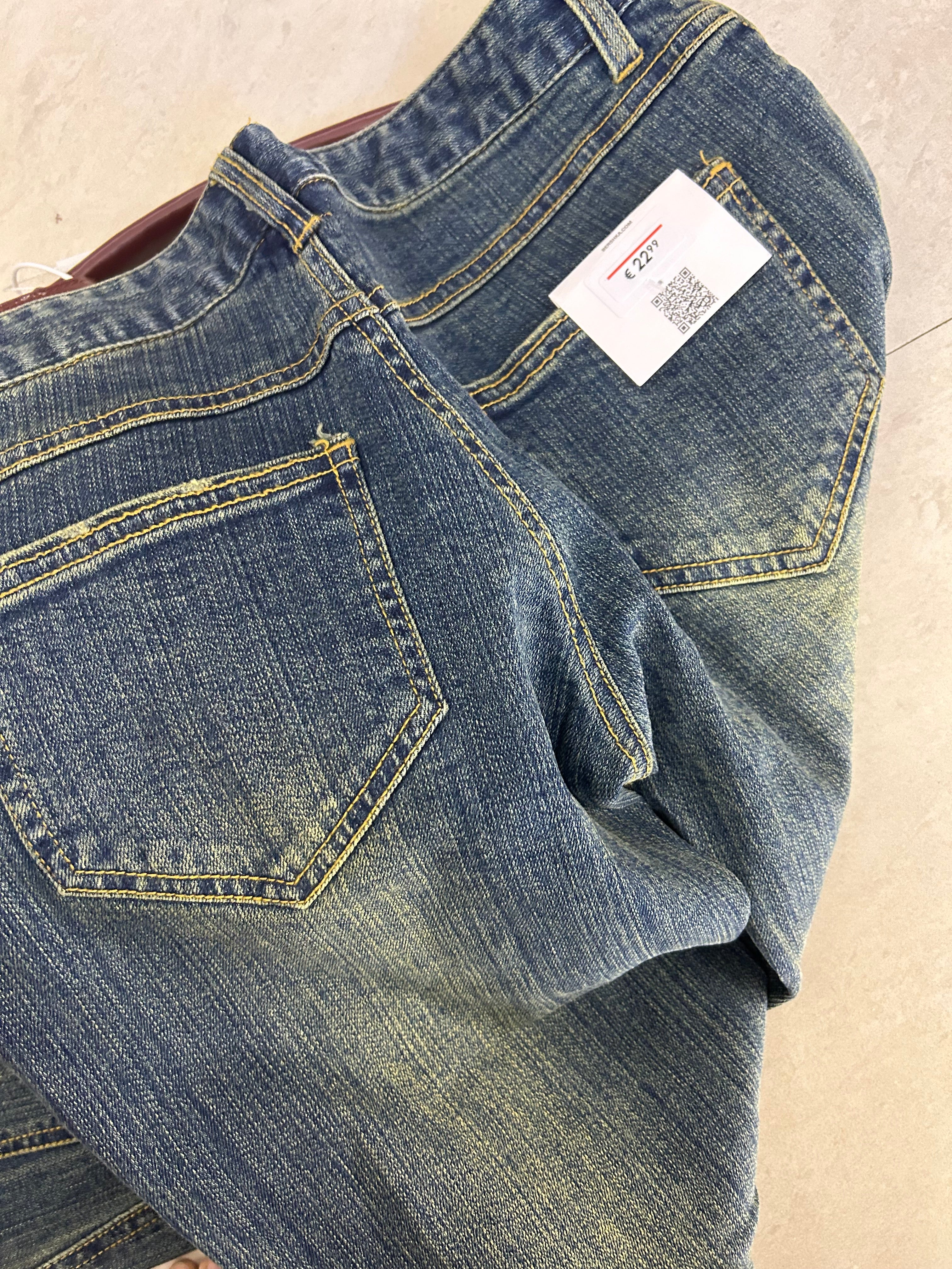 20) Vintage jeans waist:28/l:39/inceam:8/hips:34
