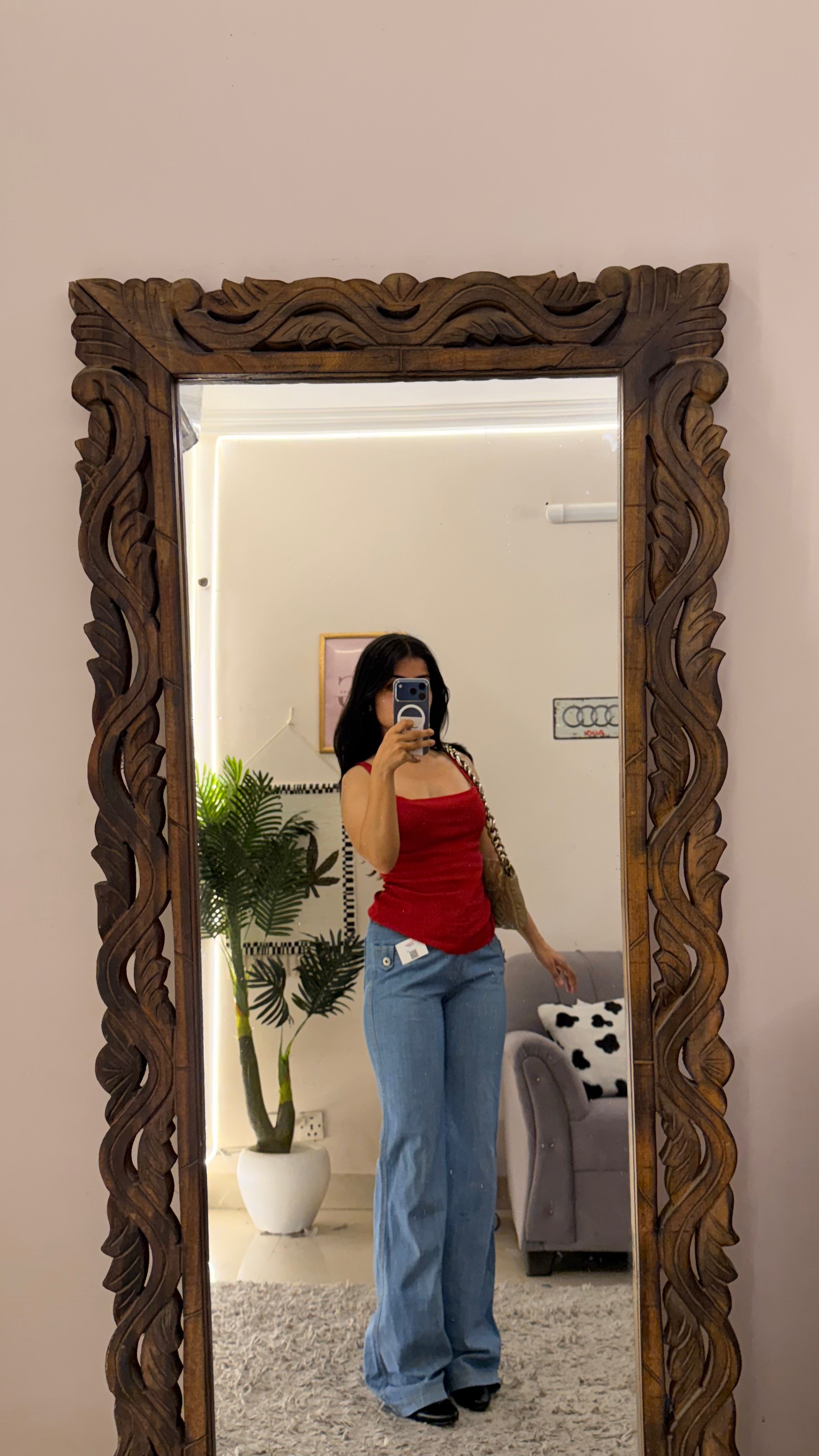 28 Vintage Jeans W38/L39/Hips36/Thighs20/Raise9