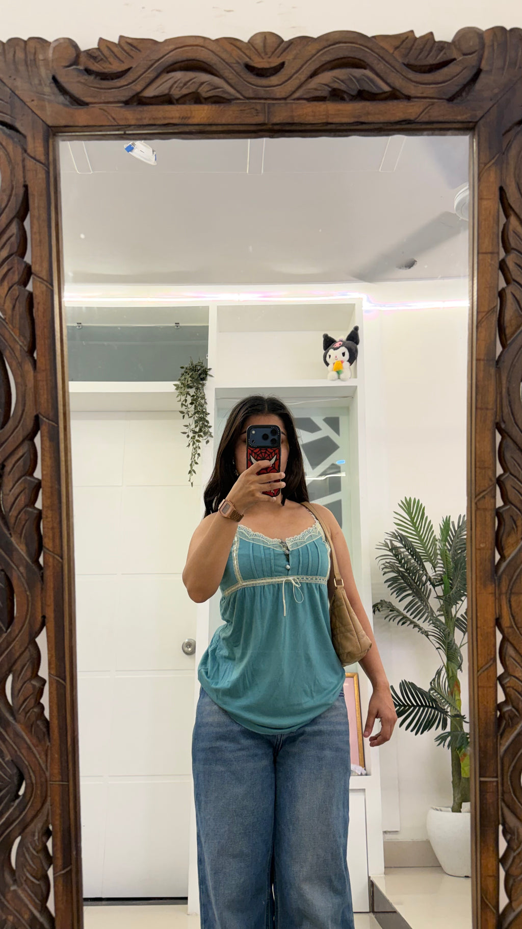 106 y2k top thrifted 30-34 bust