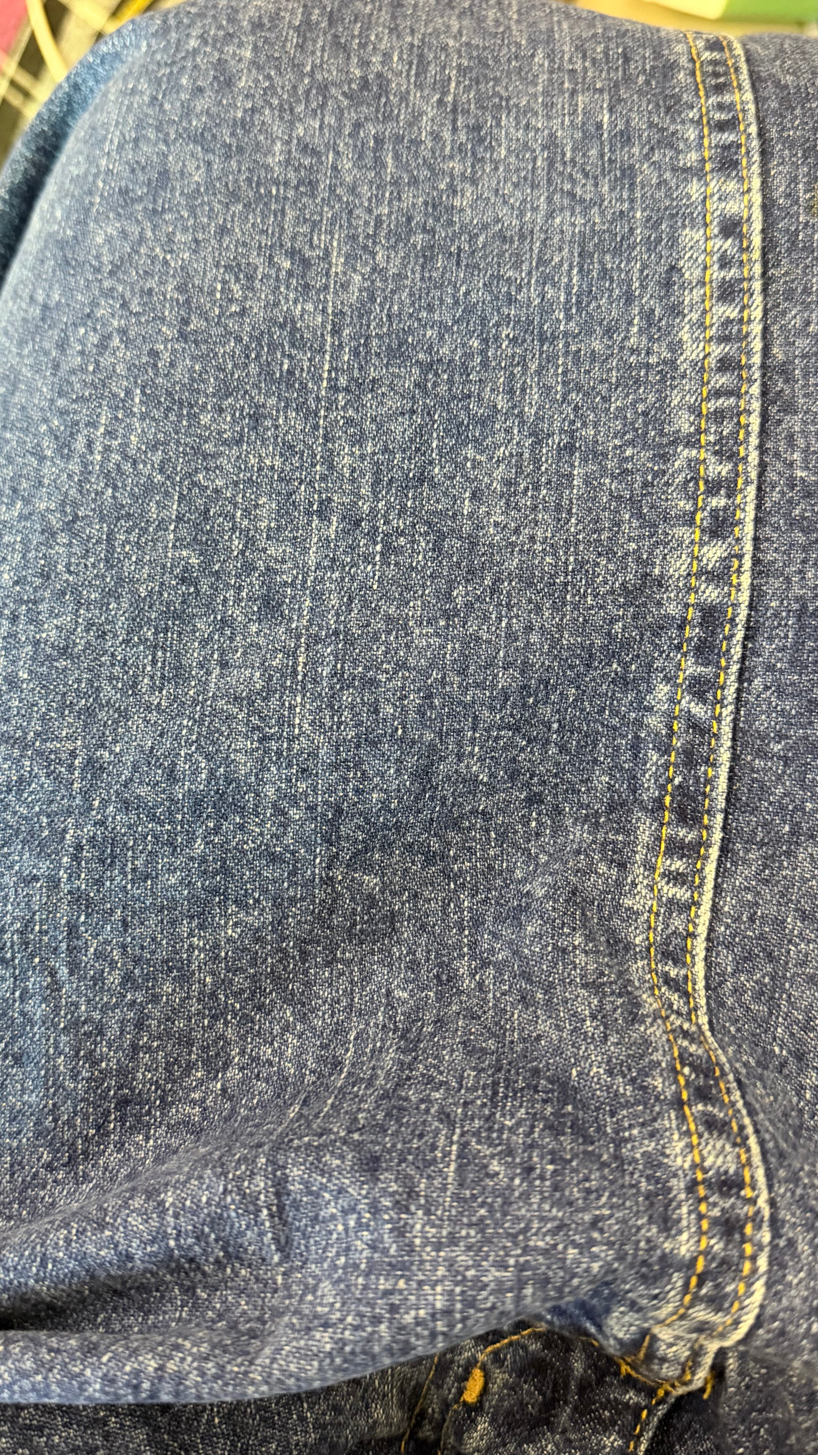 66 retro denim skirt W32/40L
