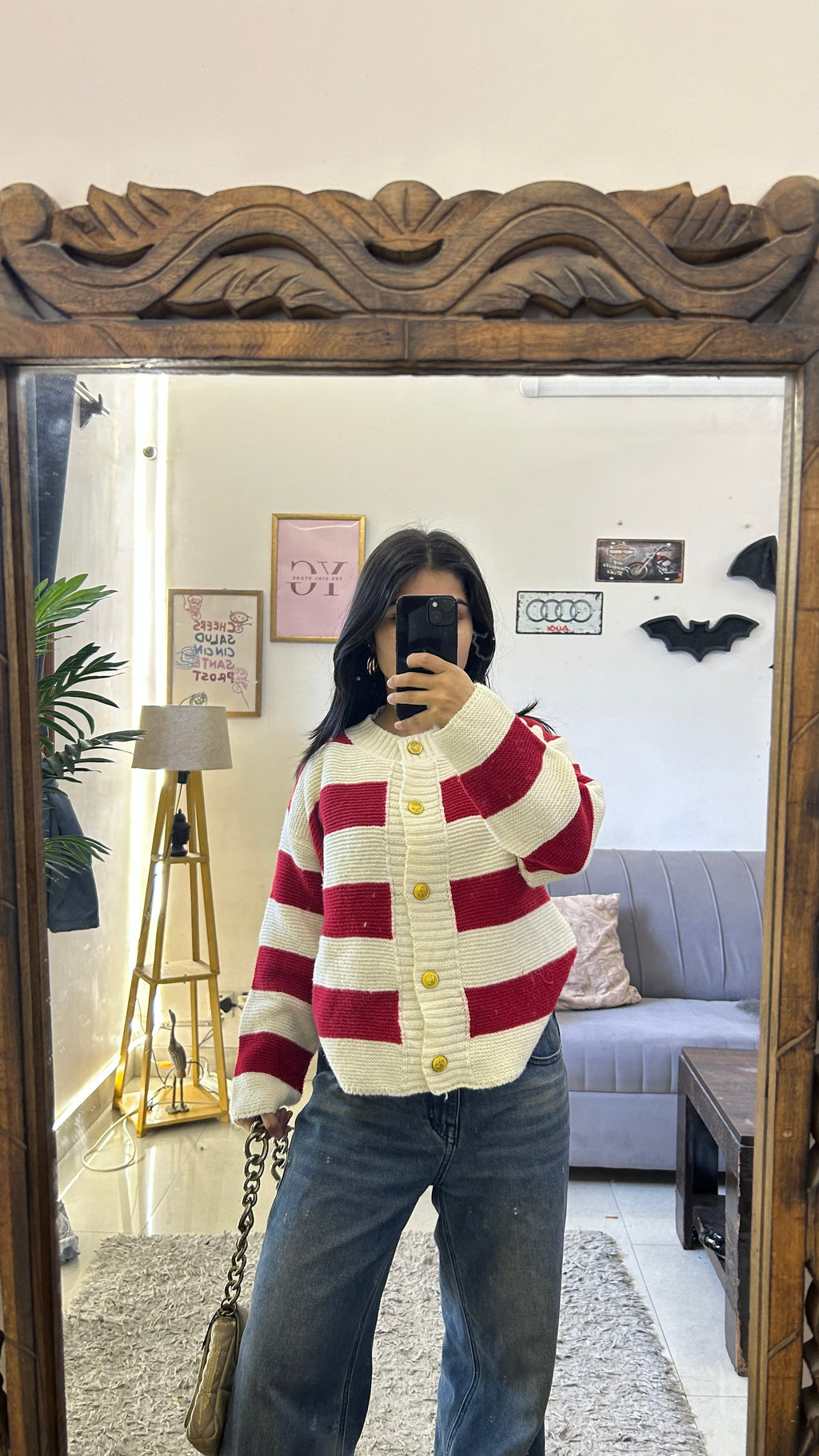 158 Cute sweater M-L