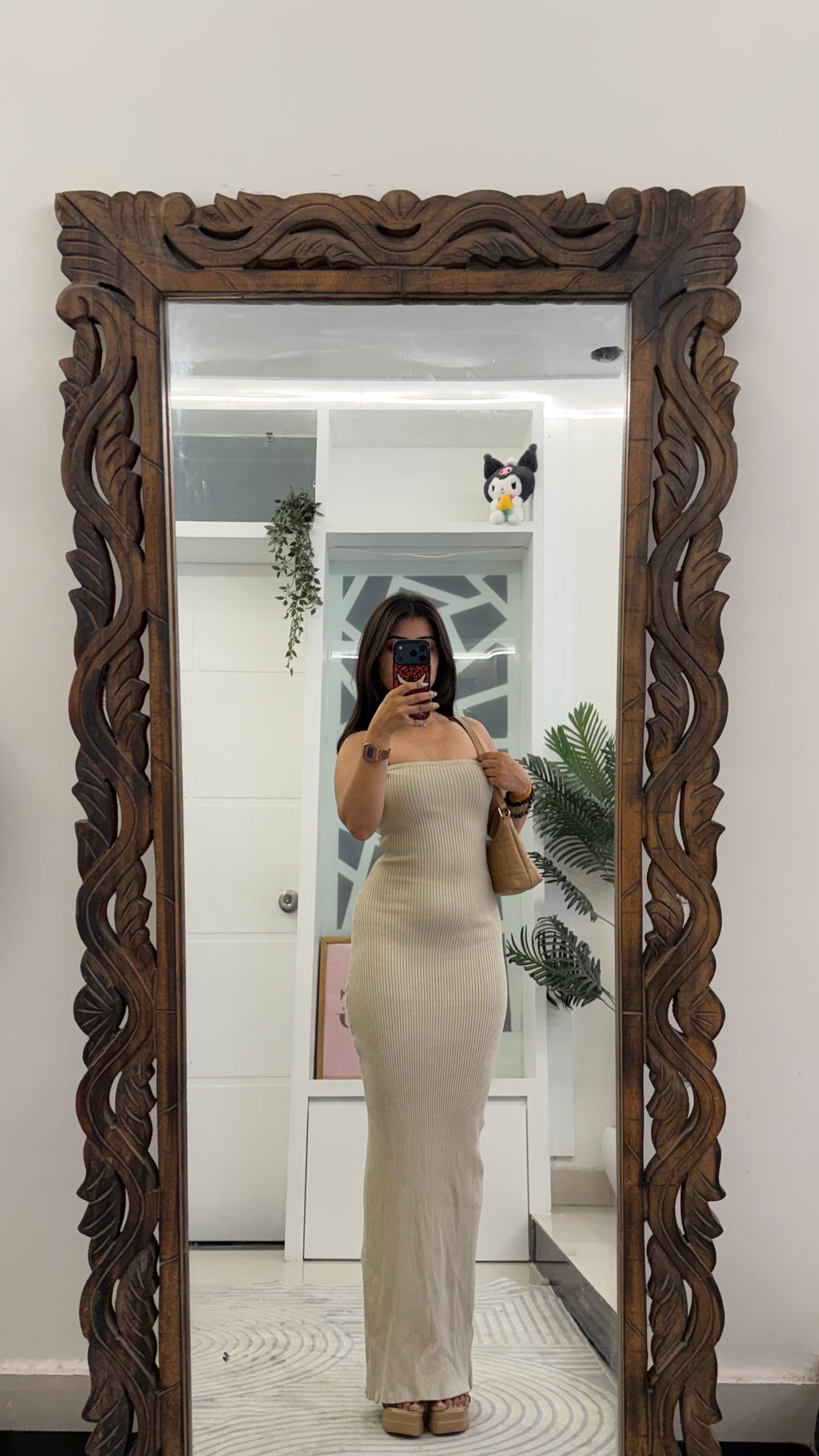 83 Summer Bodycon dress 32-36 bust/l:49
