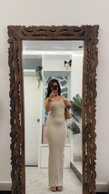 83 Summer Bodycon dress 32-36 bust/l:49