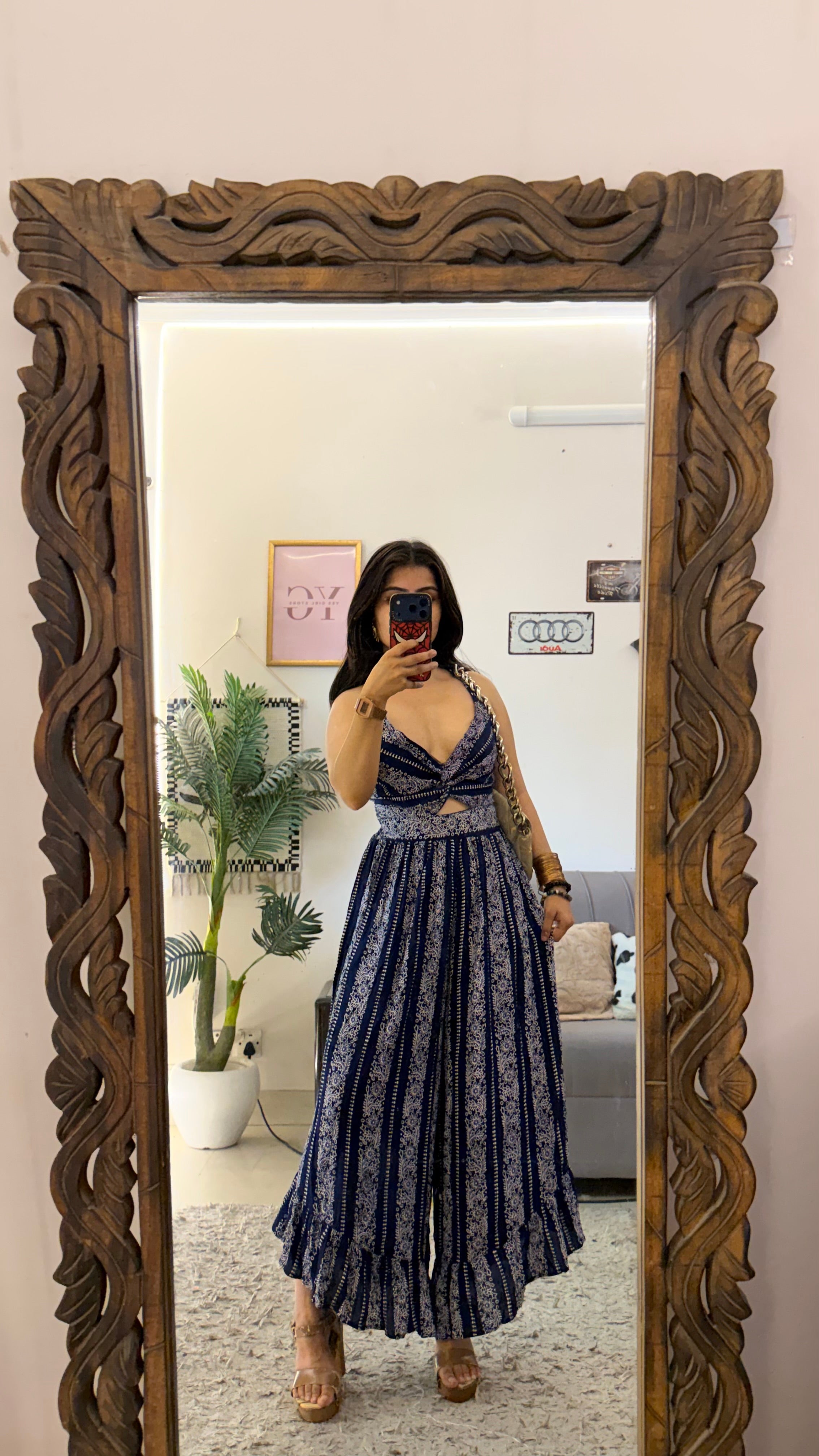 123 Elegant Summer  jumpsuit bust30-34/47L