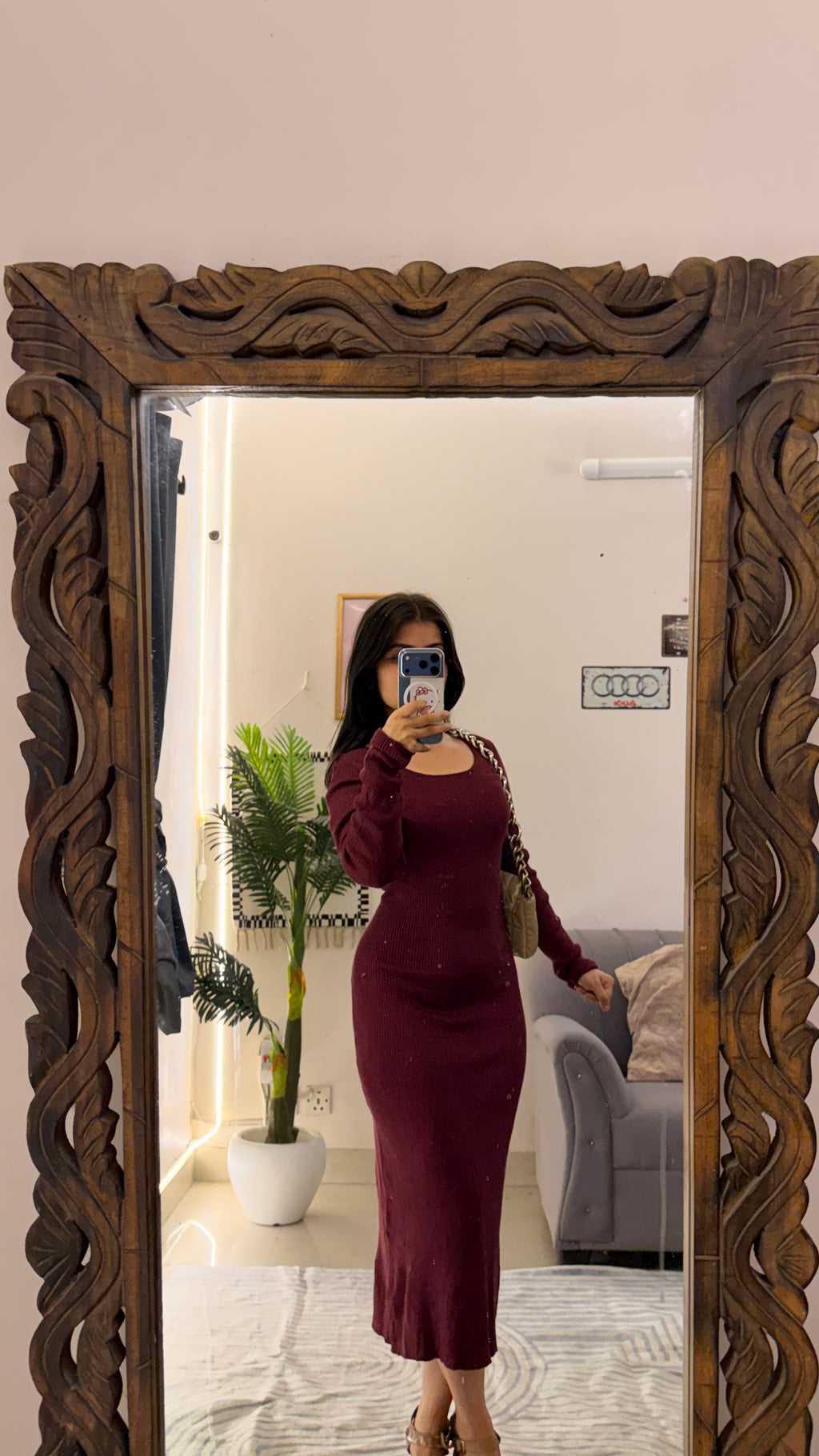 8 Bodycon dress38-42 bust/l:49