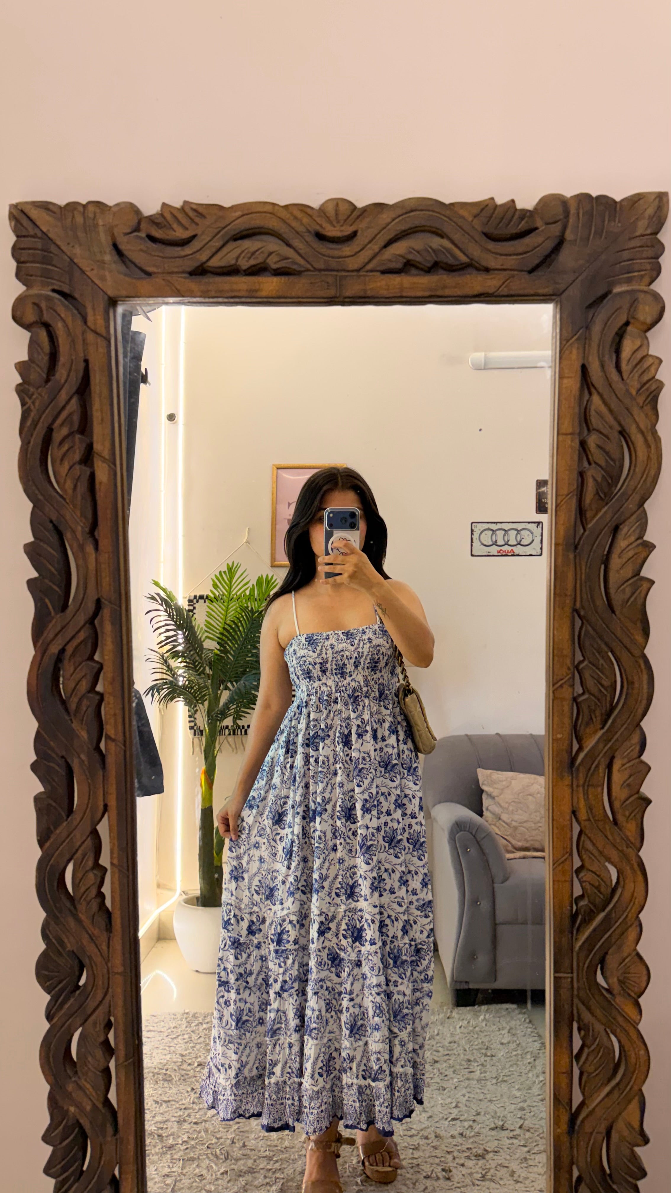 16 summer dress 28-32 bust/l:43