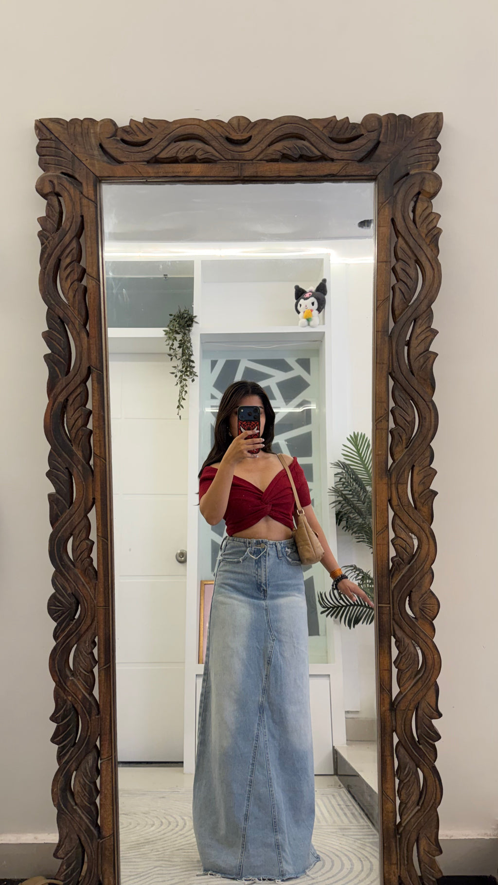28 Pinterest Denim Skirt 26 waist/l:40