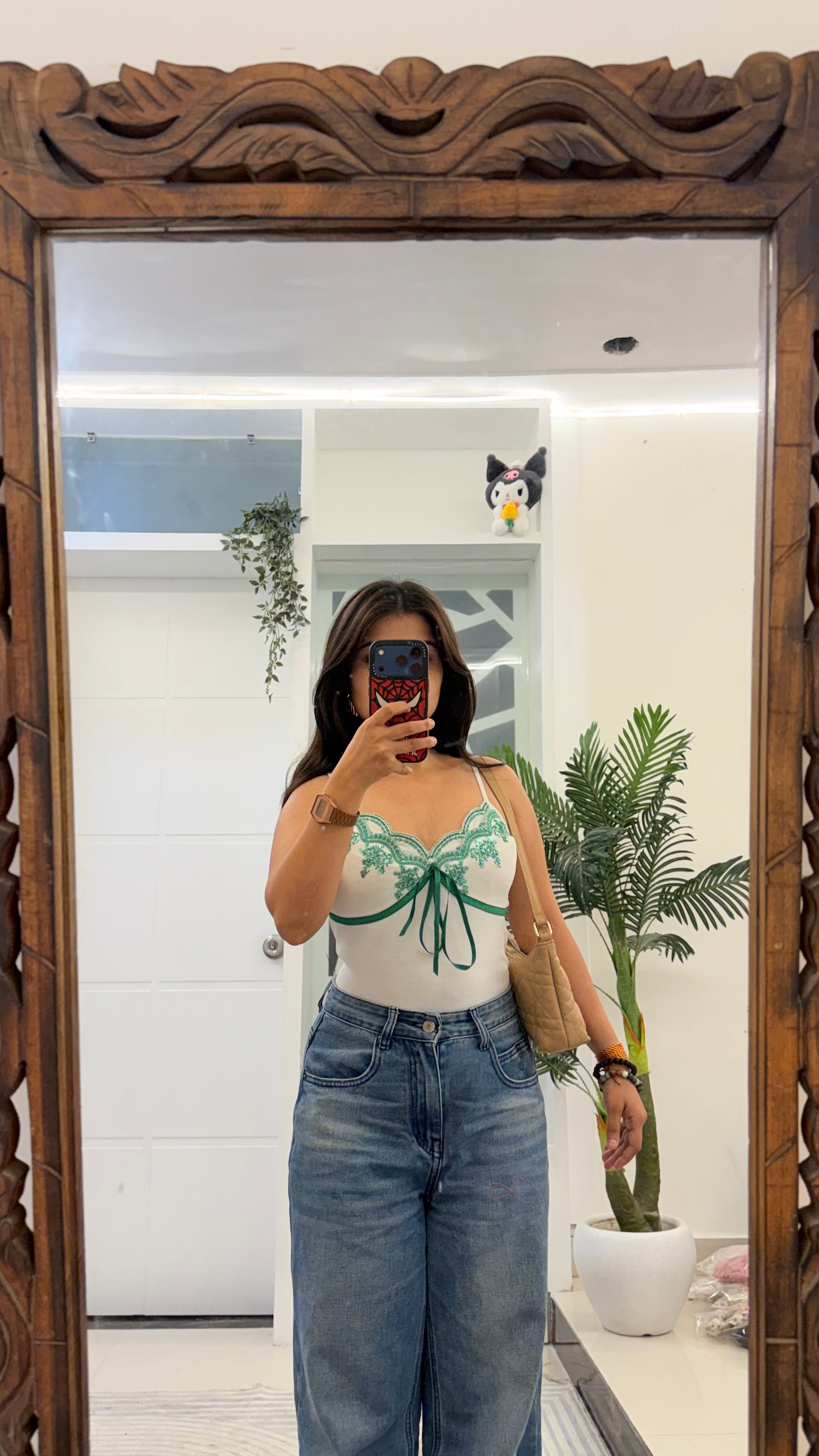 26 summer top bead work 30-32 bust