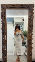 73 summer dress 28-32 bust/l:47