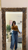 37 Pinterest denim skirt W30/37L