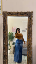 50 Pinterest denim skirt W30/36L