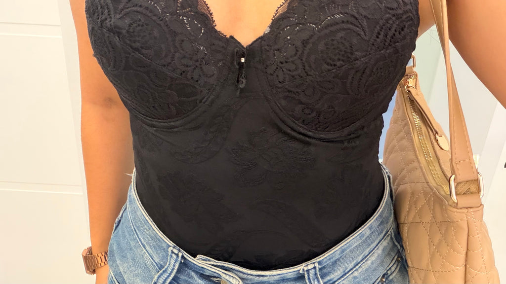 124 cute summer bodysuit 30-33 bust