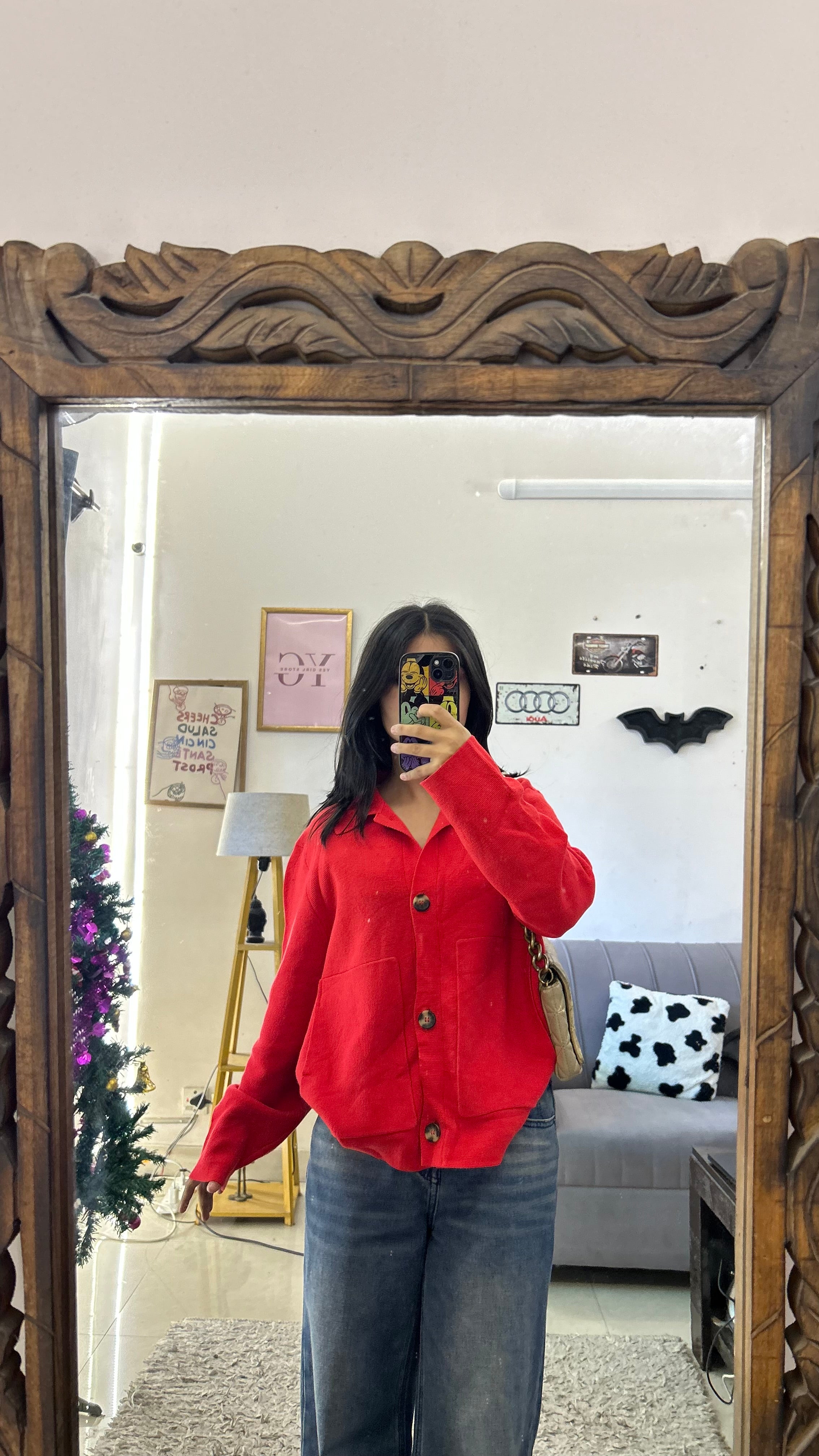 34 cute sweater L