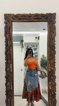 66 Denim Skirt 29 waist/l:29