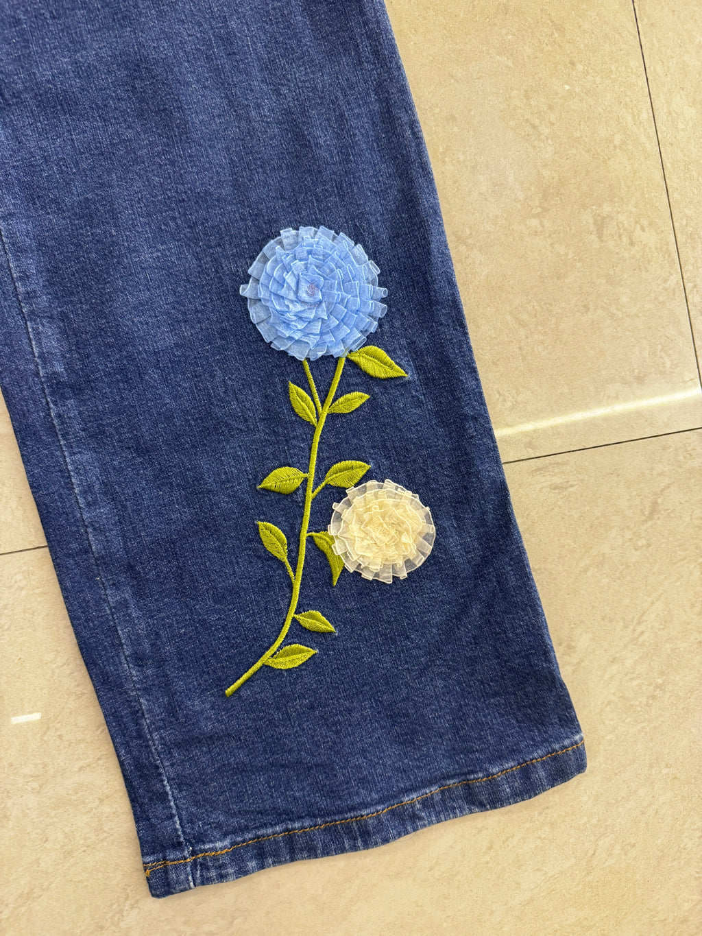 17) Vintage jeans waist:30/l:40/inceam:11/hips:40