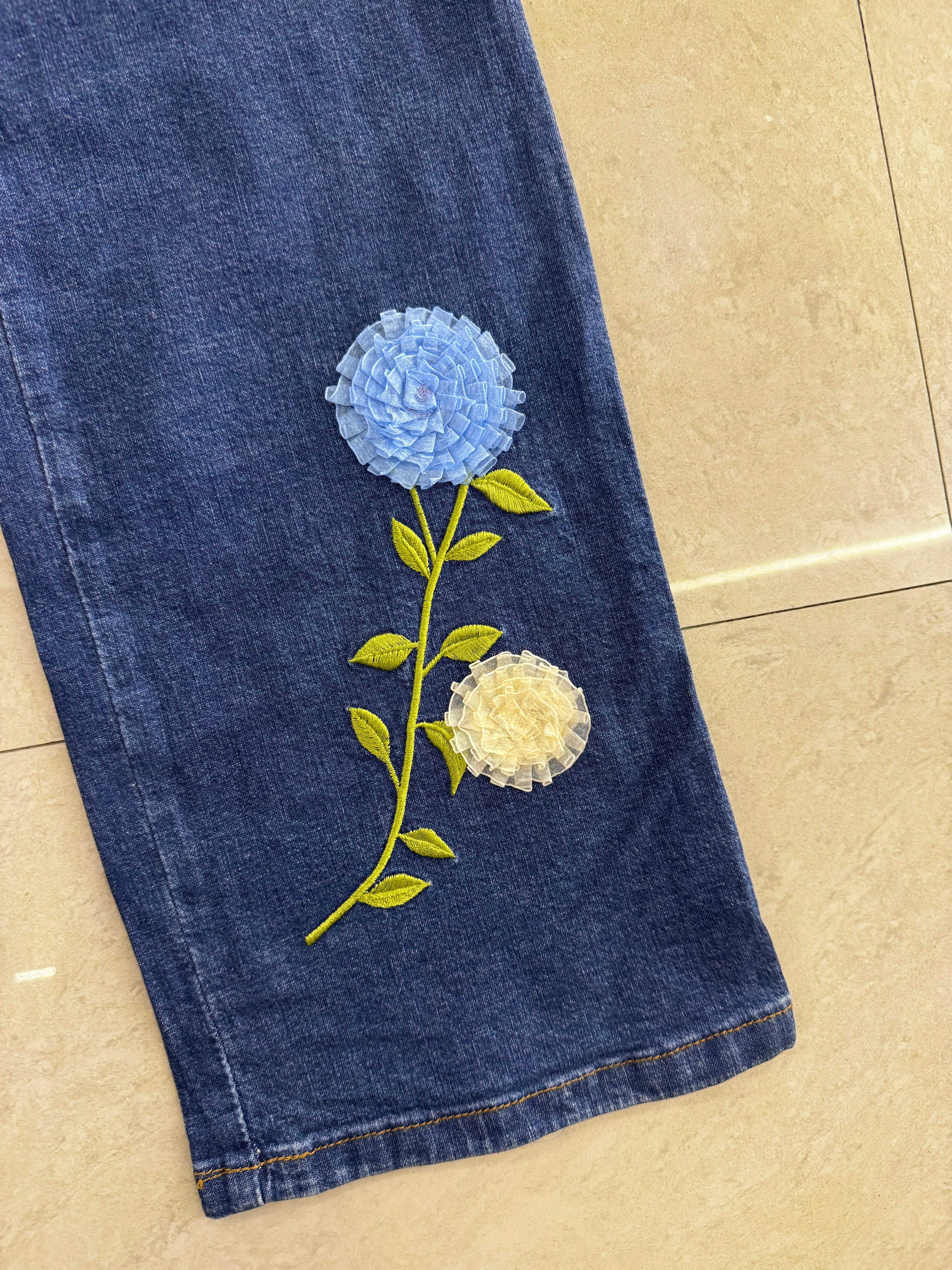 17) Vintage jeans waist:30/l:40/inceam:11/hips:40