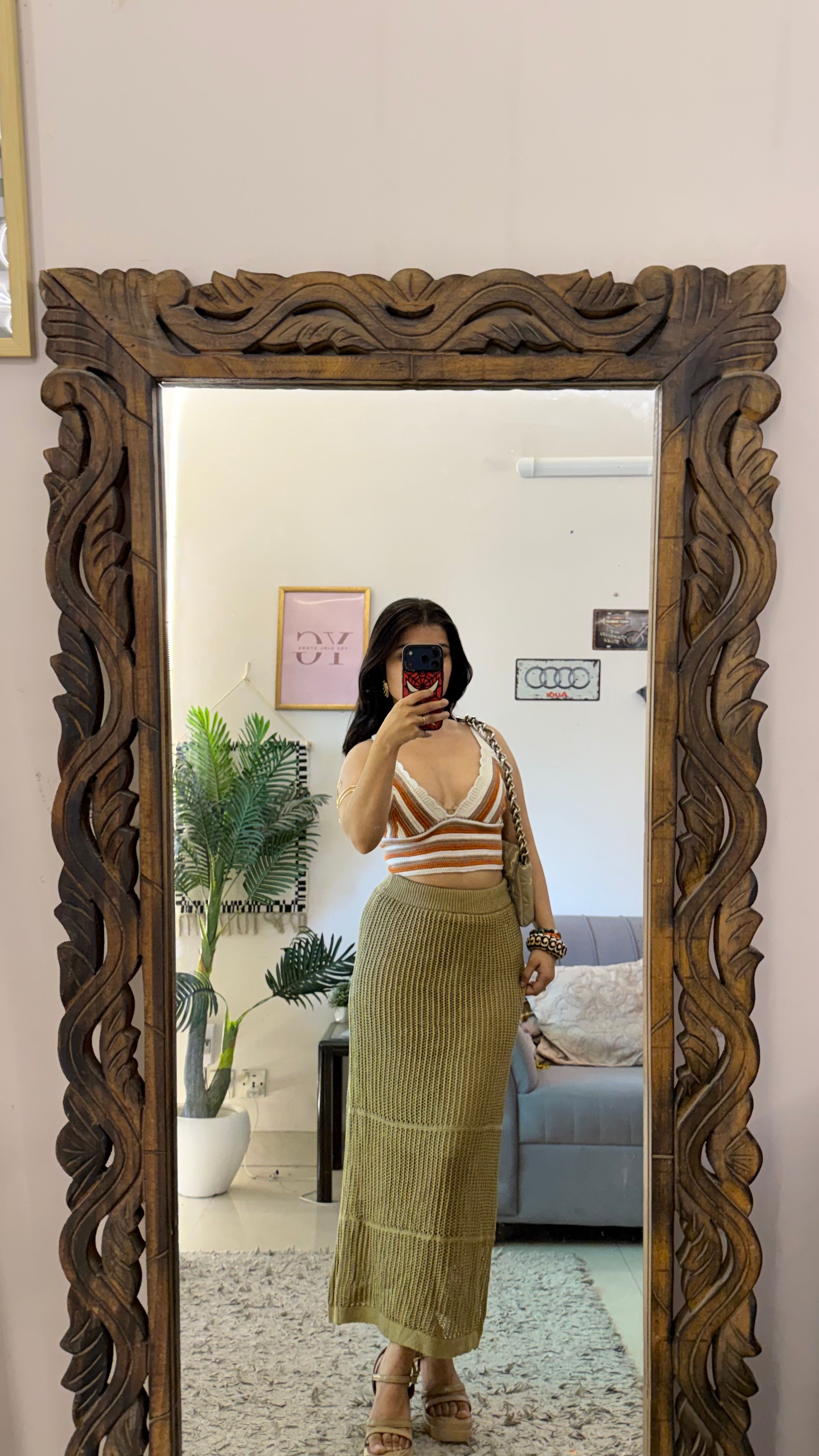 74 crochet skirt