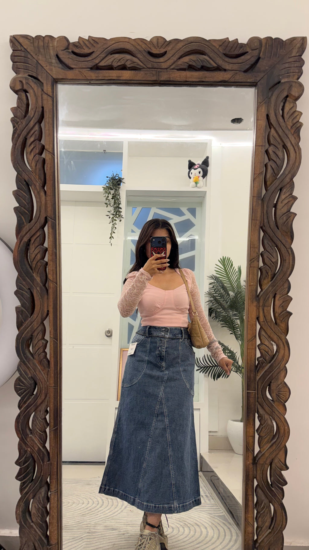 1 cute korean skirt  32 waist/l:31