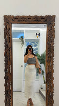 88 Cute Crochet Skirt 26-30 waist/l:33