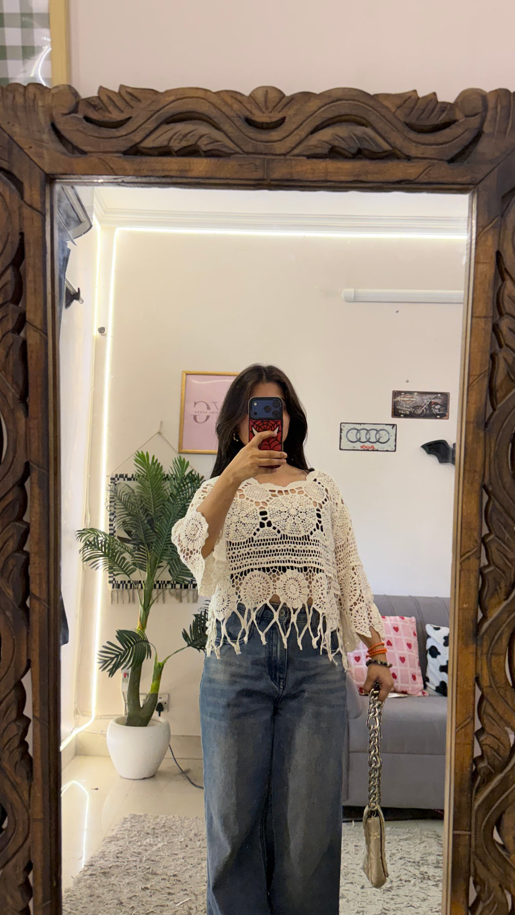 150 Cute Retro top S-M