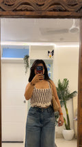 128 summer top ( close up pic) 34-36 bust