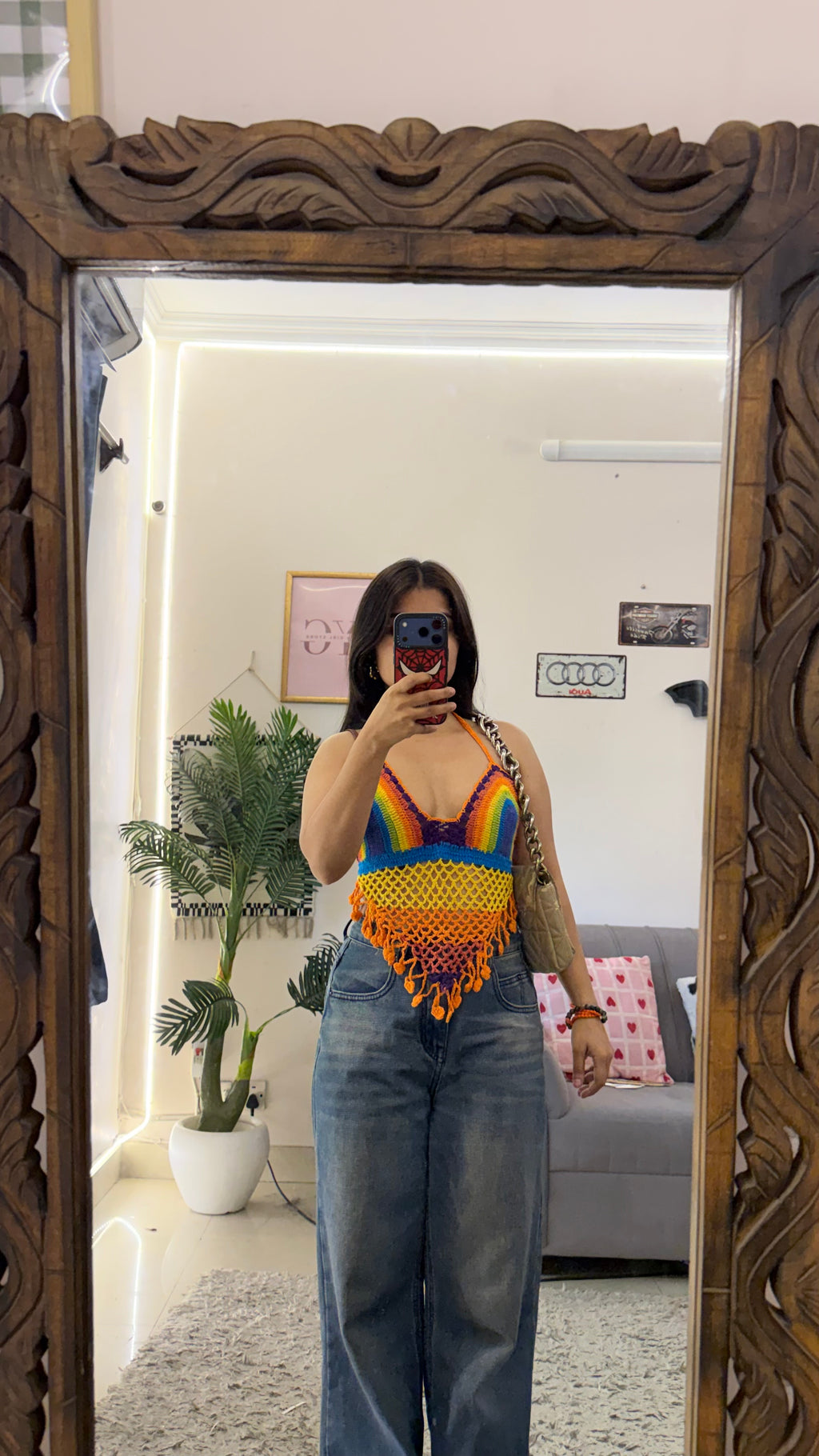 174 cute retro top 30-34 bust