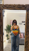 174 cute retro top 30-34 bust