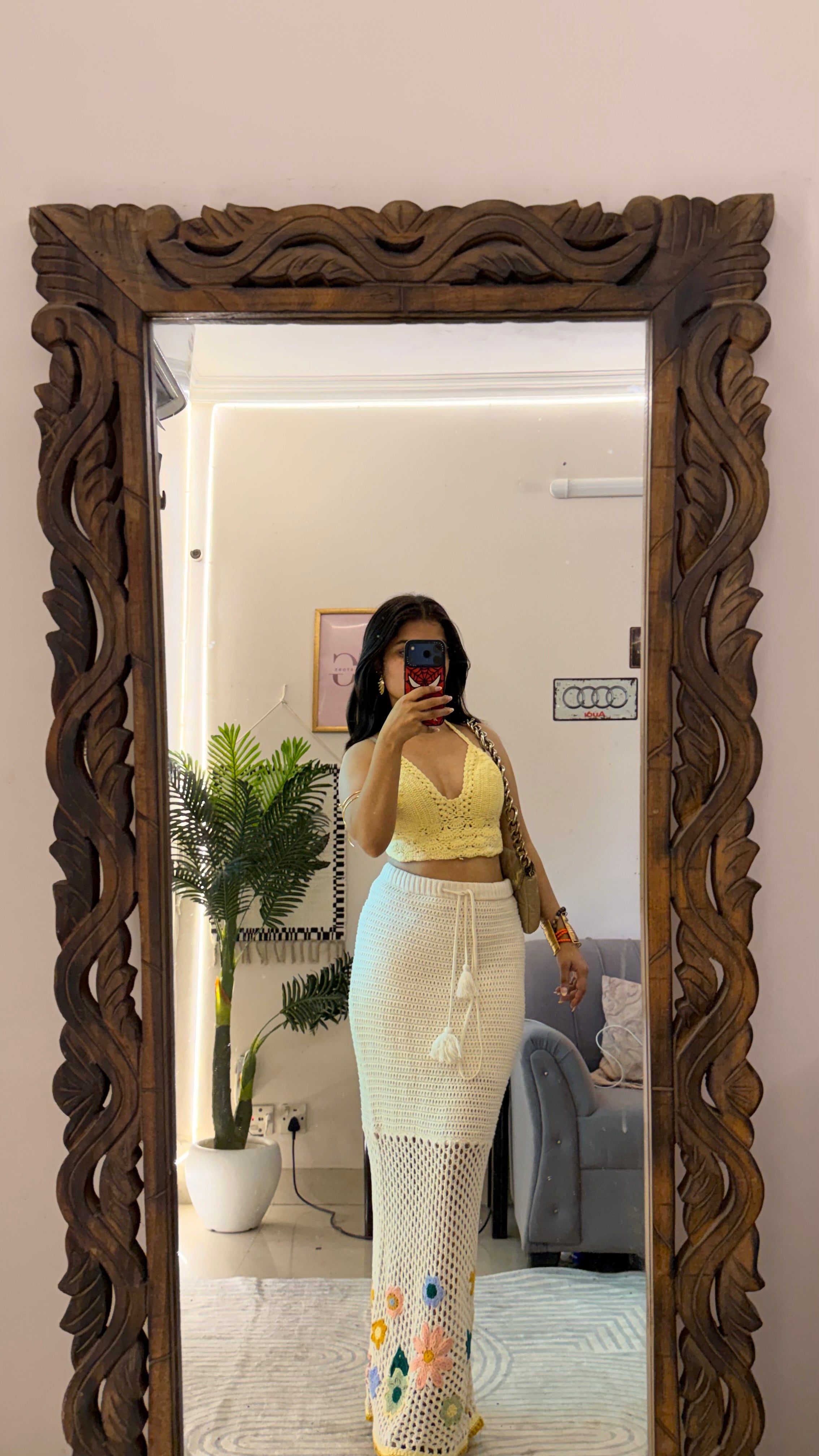 60 Crochet Skirt W28-32/L40